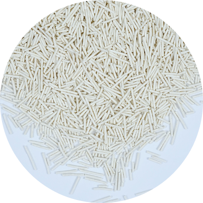 Solid clump litter
